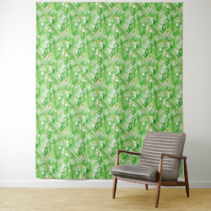Banana Leaves on Tapestry