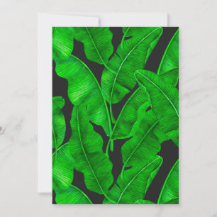 Banana leaves pattern