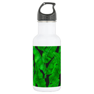 Banana leaves pattern 532 ml water bottle