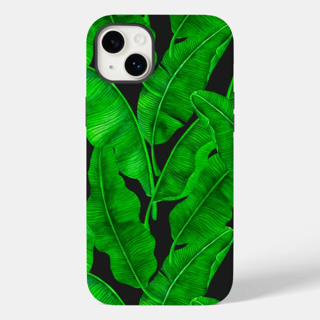 Banana leaves pattern Case-Mate iPhone case (Back)