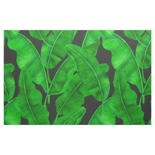 Banana leaves pattern fabric (Fat Quarter)