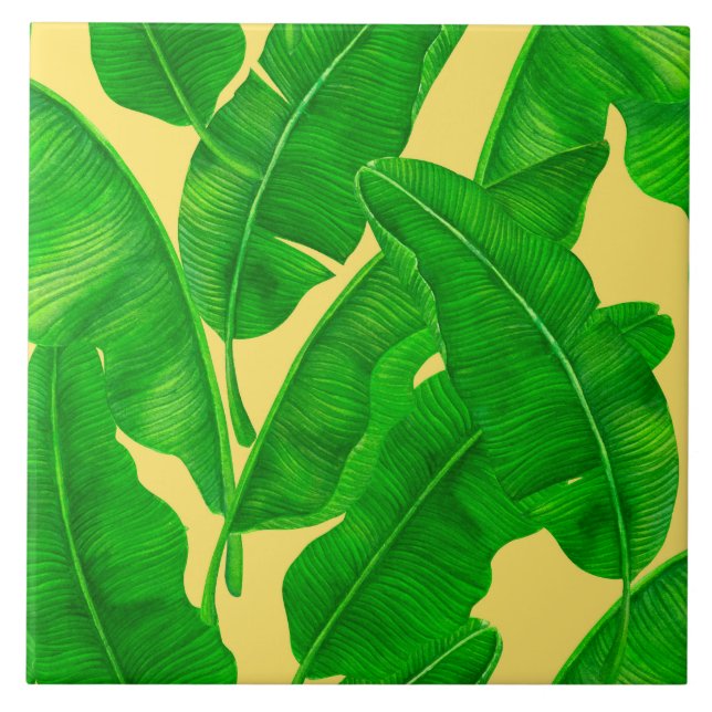 Banana leaves tile (Front)