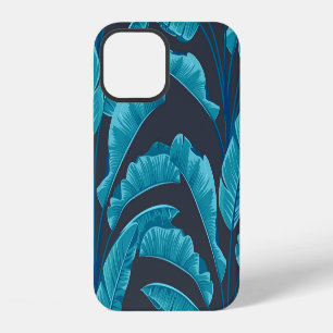Banana Leaves: Vintage Tropical Pattern. iPhone 12 Case