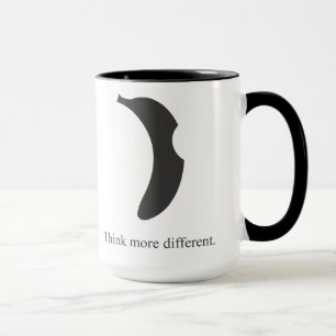 banana logo coffee mug