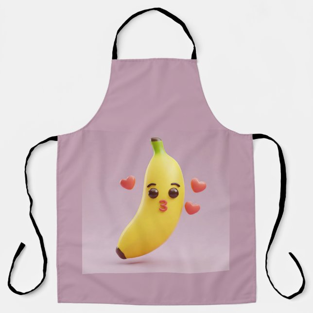 banana love  apron (Front)