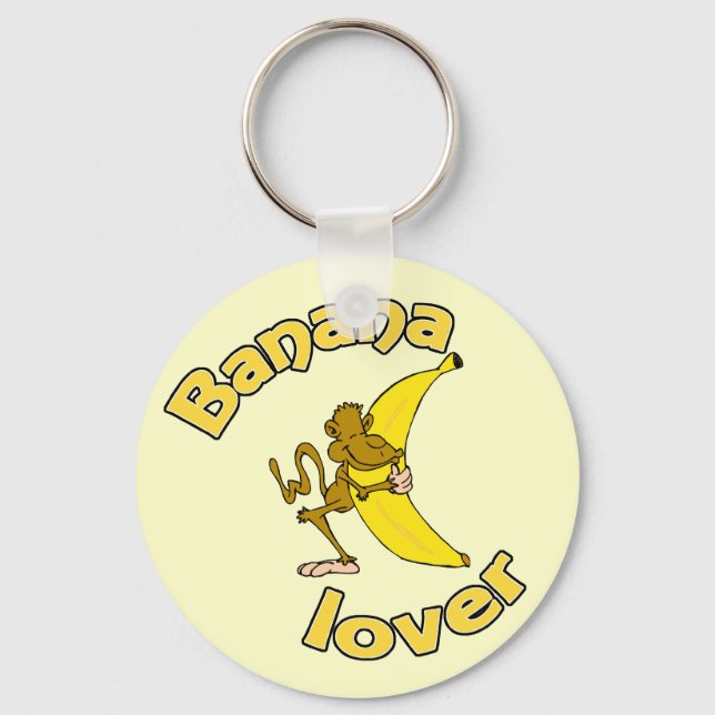Banana Lover Keychain (Front)