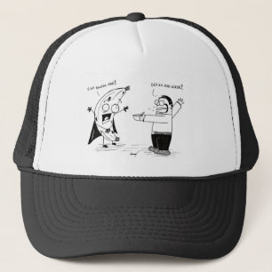 Banana Man Funny Cartoon Hat