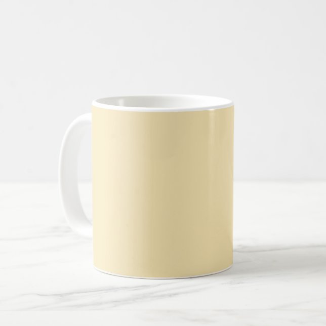 Banana Mania (solid colour) Coffee Mug (Front Left)