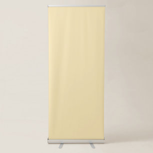 Banana Mania (solid colour) Retractable Banner