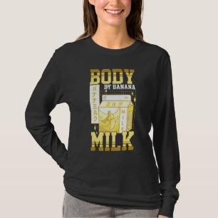 Banana Milk Shake Korean Flavor Japanese Vegan Dri T-Shirt