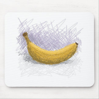banana mouse mat