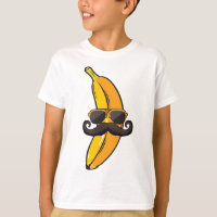 Banana Moustache Sunglasses Face Funny Fruit Cool 