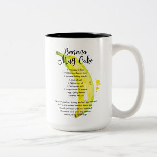Banana Mug Cake Recipe Large Size Mug