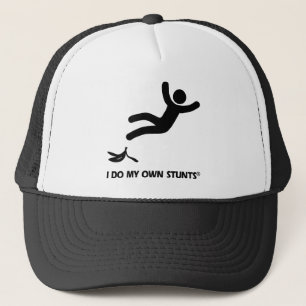 Banana My Own Stunts Trucker Hat