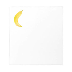 Banana Notepad for Your Grocery List