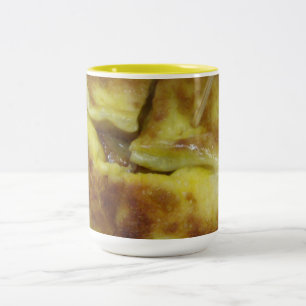Banana Pancake Roti ... Thai Street Food Two-Tone Coffee Mug
