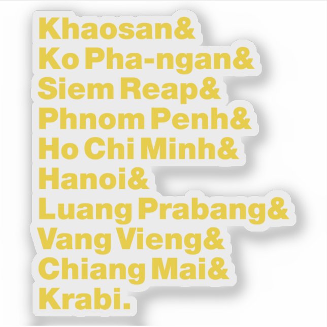 Banana Pancake Trail / Circuit (Front)