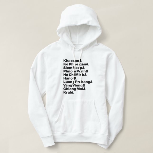 Banana Pancake Trail / Circuit Hoodie (Design Front)