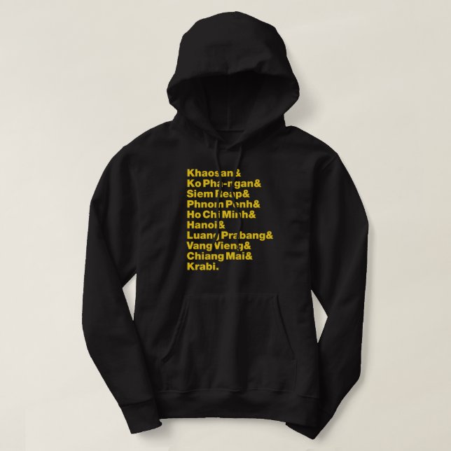 Banana Pancake Trail / Circuit Hoodie (Design Front)