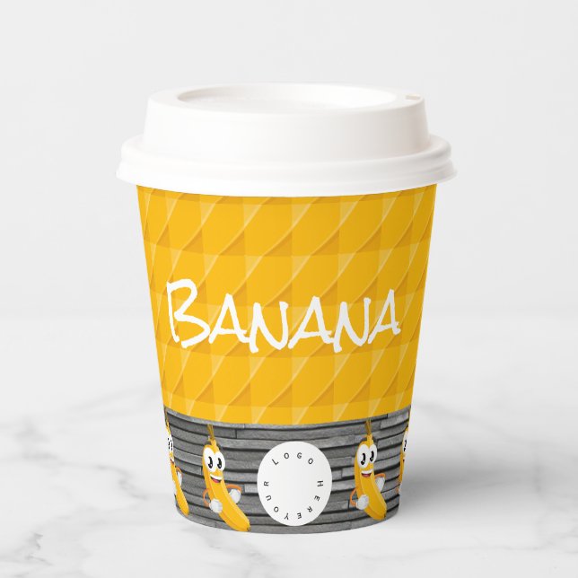 Banana Paper cup (Front)