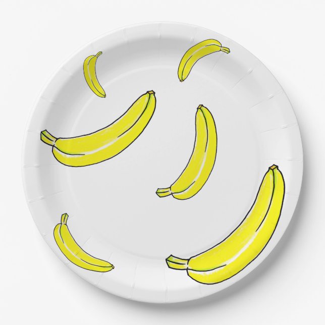 Banana Paper Plate (Front)