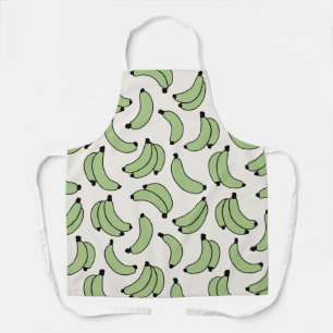 Banana Parade Sage Green Apron
