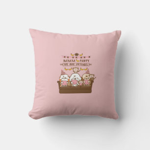Banana party cushion