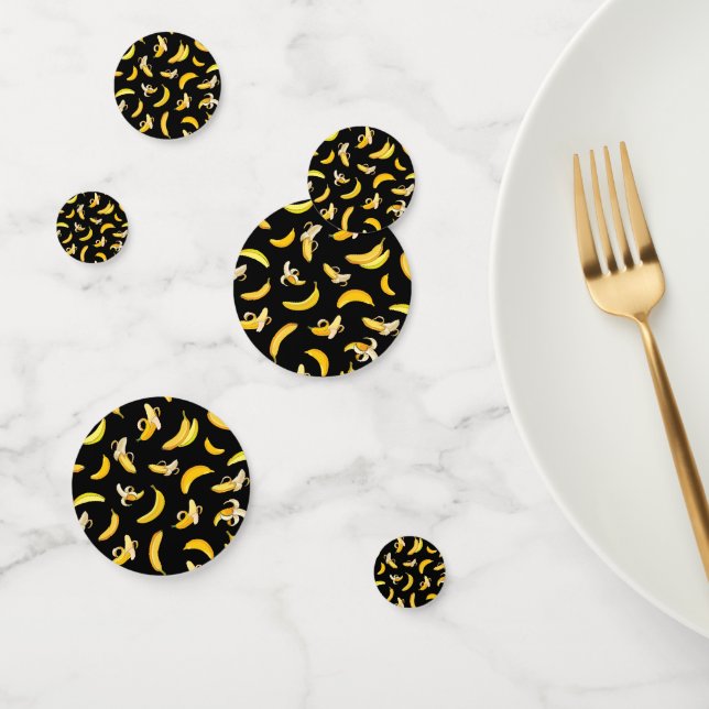 Banana Pattern 5 Confetti (Group)