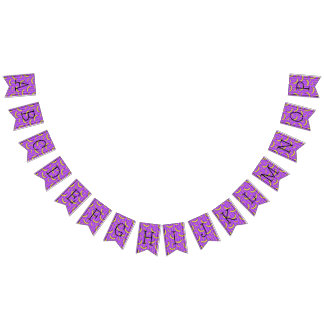 Banana Pattern bunting banner