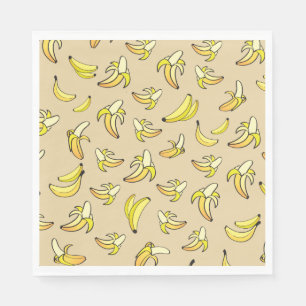 Banana Pattern Napkin