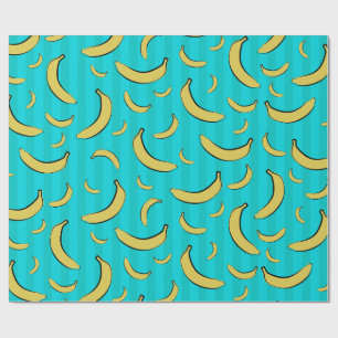 Banana Pattern Wrapping Paper