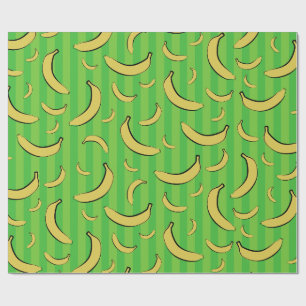 Banana Pattern Wrapping Paper