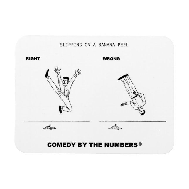 Banana Peel - MAGNET (Horizontal)