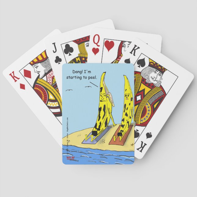 "Banana Peel" Playing Cards (Back)