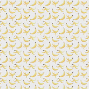 Banana peels polygon modern pattern