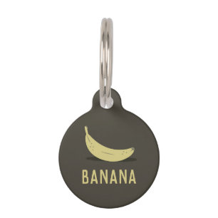 Banana Pet Tag