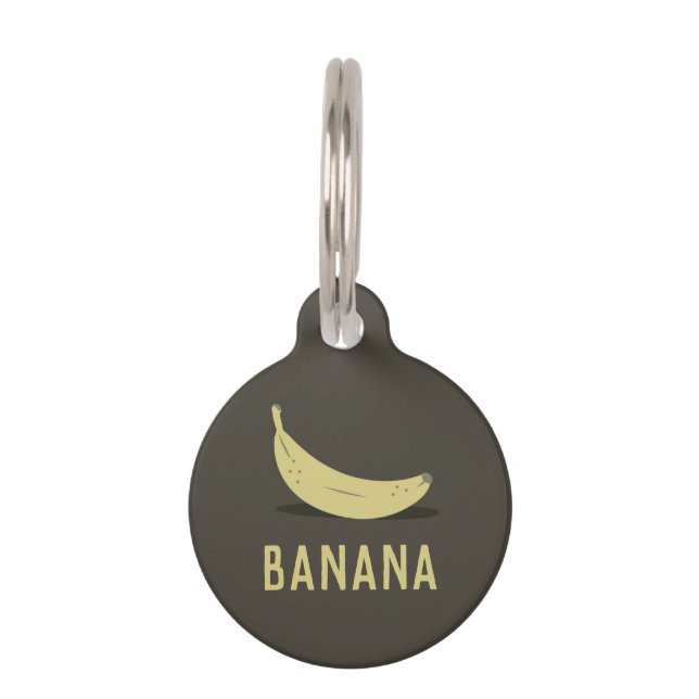 Banana Pet Tag (Front)