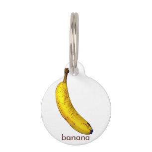 Banana Pet Tag
