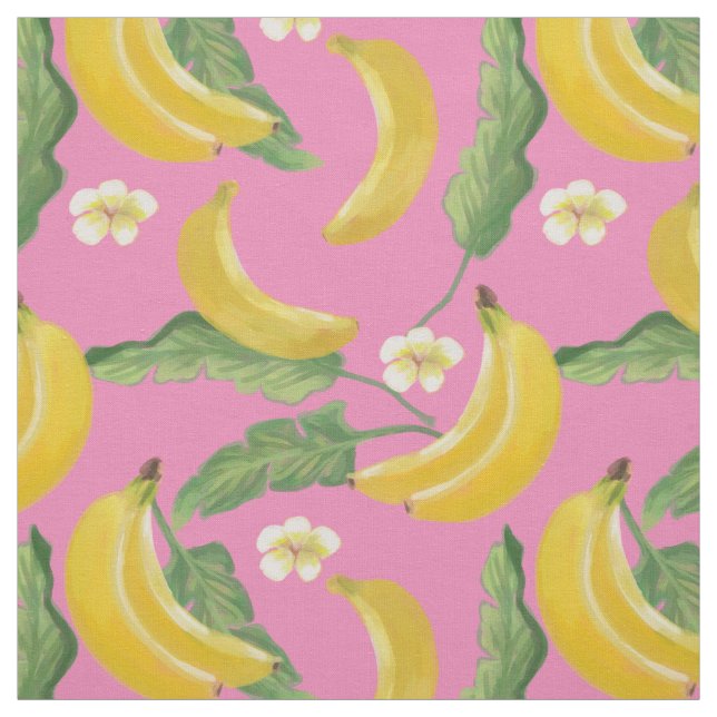 Banana pink fabric (Swatch)