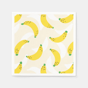 Banana Pop Yellow Cream Napkin