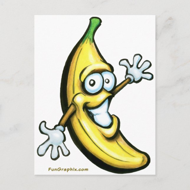 Banana Postcard (Front)