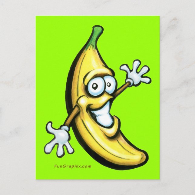 Banana Postcard (Front)