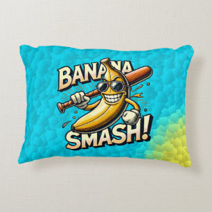 Banana Power-Up Decorative Cushion