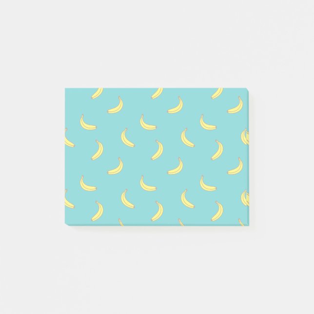 Banana Print Post-it Notes (Front)