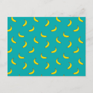 Banana Print Postcard