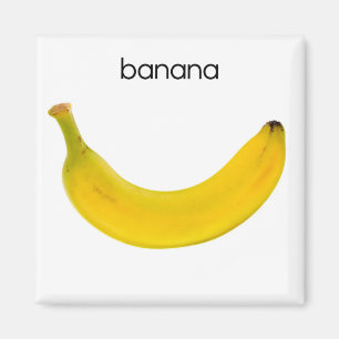 Banana Refrigerator Magnet