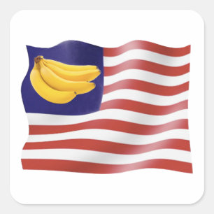 Banana Republic Square Sticker