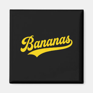 Banana Retro Humour Bananas Classic Men Women Kids Magnet
