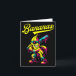 Banana Retro Throwback Popular Fruit Baseball Bana Card<br><div class="desc">Banana Retro Throwback Popular Fruit Baseball Bananas</div>