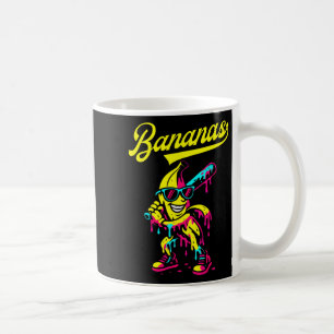 Banana Retro Throwback Popular Fruit Baseball Bana Coffee Mug
